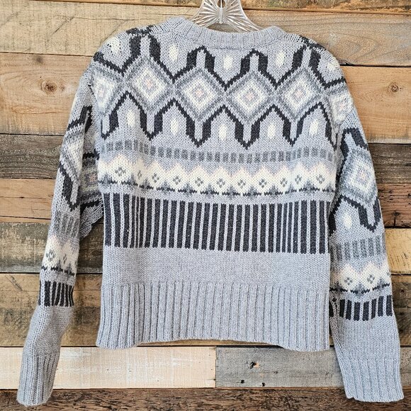 Kari Traa Molster Knit Sweater Grey Malange XS - Picture 2 of 5